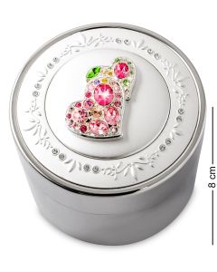 WIN- 31 Шкатулка серебр.