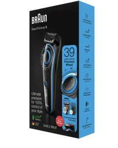 Машинка для стрижки волосся, Тример для стрижки бороди та вусів Braun BeardTrimmer BT5240 + Gillette
