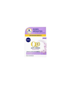Денний крем для обличчя проти зморшок Nivea Q10 Sensitive 50 мл